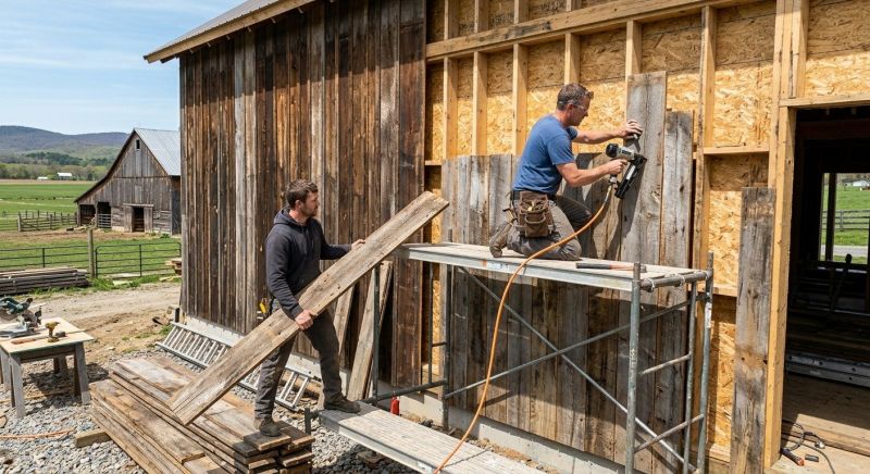 Barn Siding Installation in Buford, GA