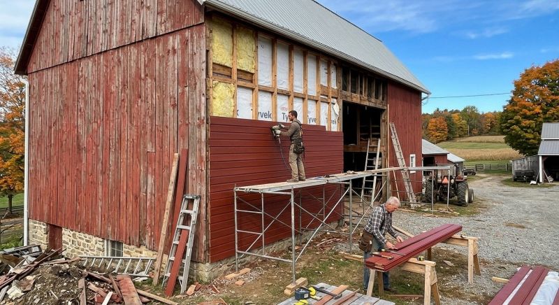 Barn Siding Replacement in Suwanee, GA
