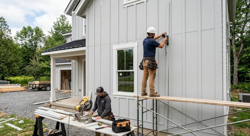 Batten Siding Installation in Commerce, GA