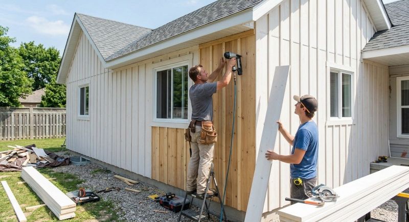 Batten Siding Installation in Hall County, GA