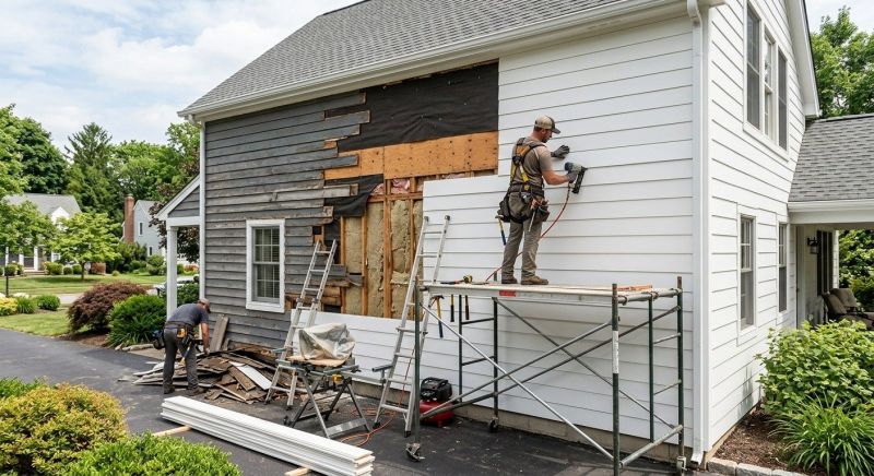 Board Siding Replacement in Hall County, GA