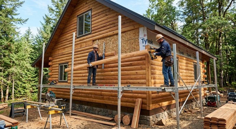 Cabin Siding Installation in Hall County, GA