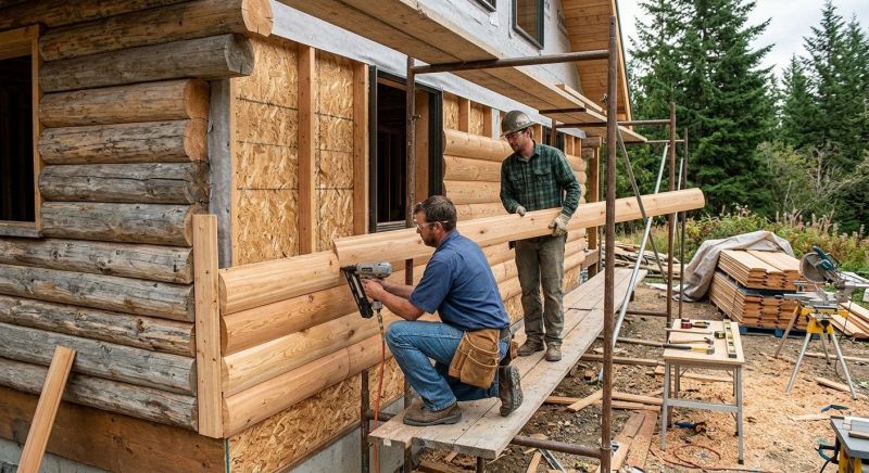 Cabin Siding Installation in Hall County, GA
