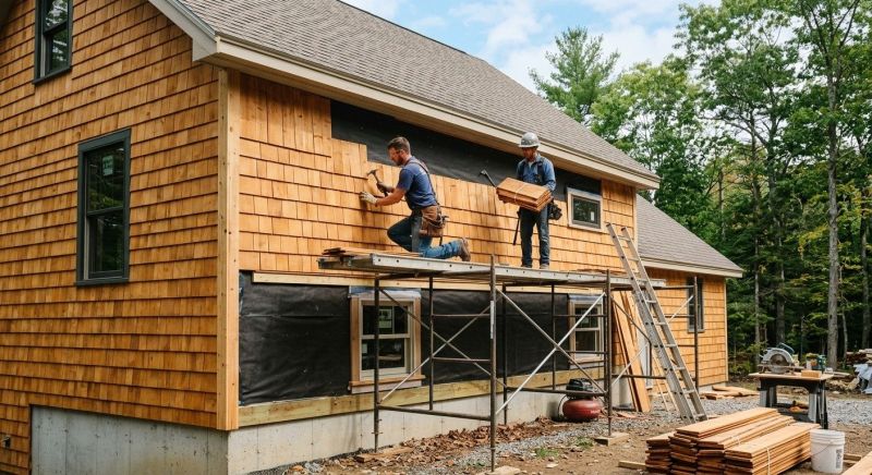 Cedar Siding Installation in Demorest, GA
