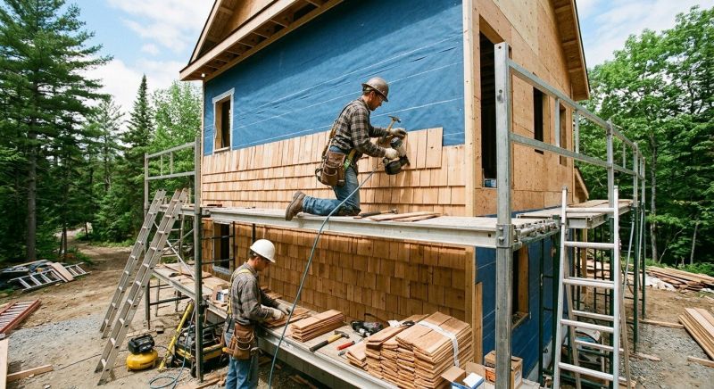 Cedar Siding Installation in Flowery Branch, GA