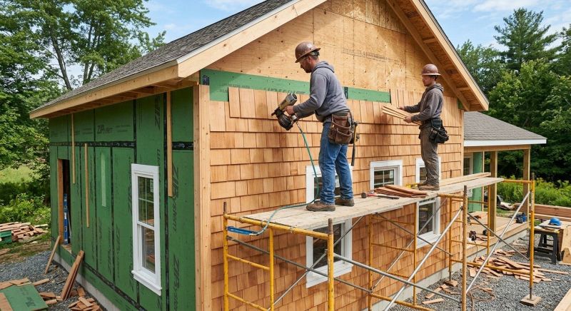 Cedar Siding Installation in Suwanee, GA