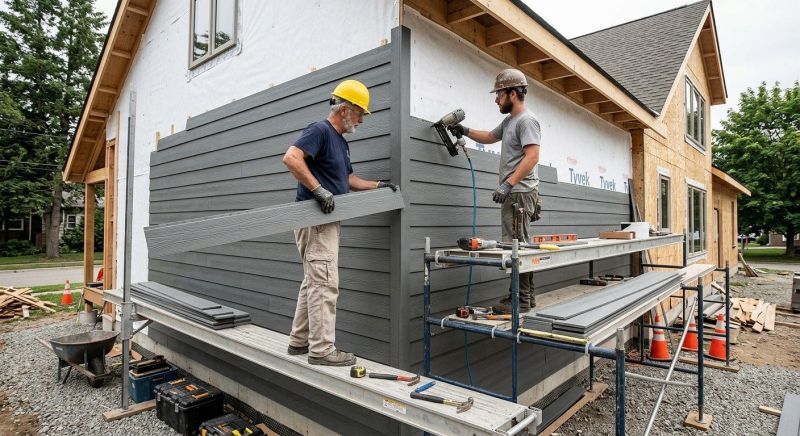 Cement Siding Installation in Commerce, GA