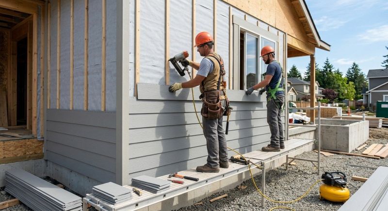 Cement Siding Installation in Commerce, GA