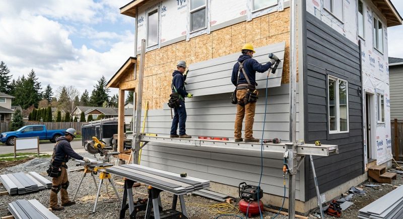 Cement Siding Installation in Hall County, GA