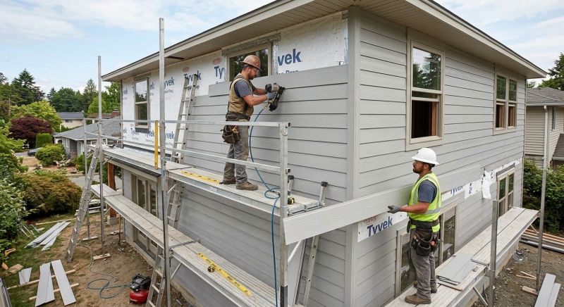 Cement Siding Installation in Maysville, GA