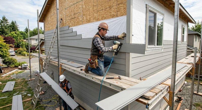 Cement Siding Installation in Suwanee, GA