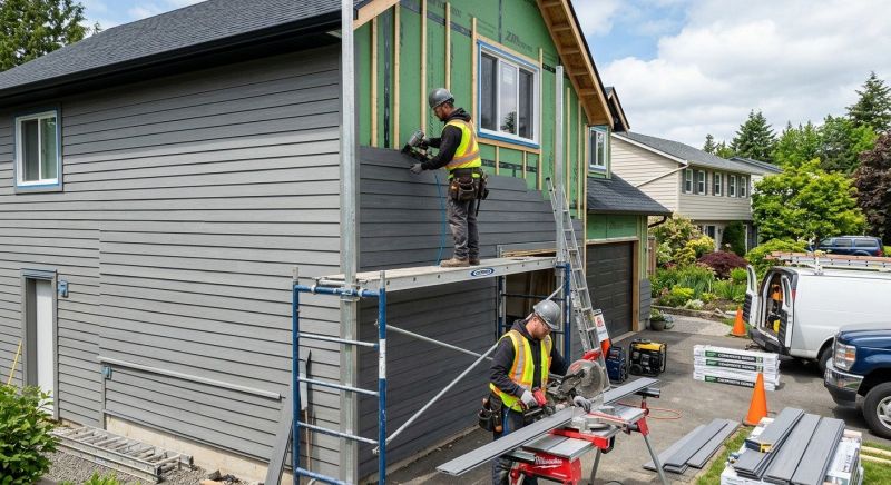Cement Siding Service in Lula, GA