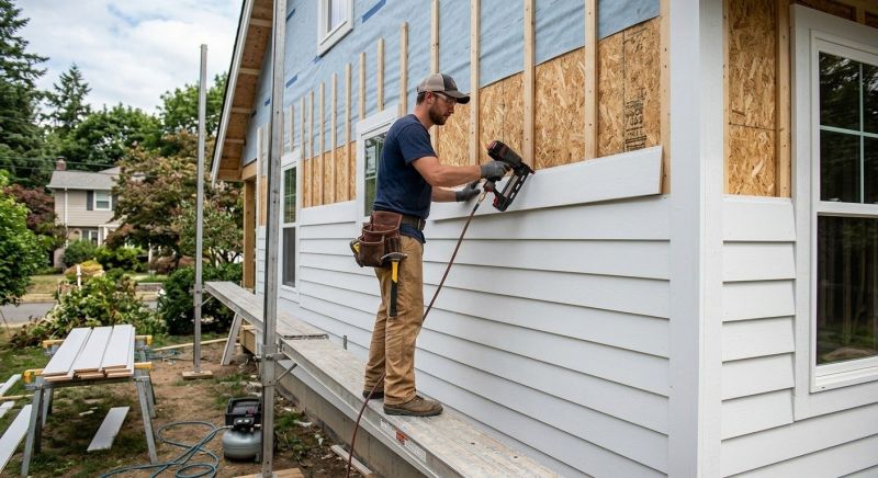 Clapboard Siding Installation in Hall County, GA