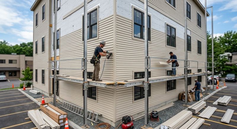 Commercial Siding Installation in Hall County, GA