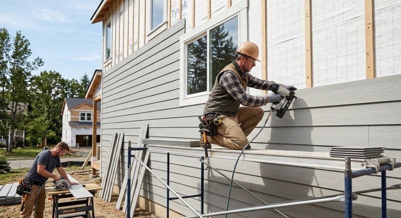 Composite Siding Installation in Hall County, GA