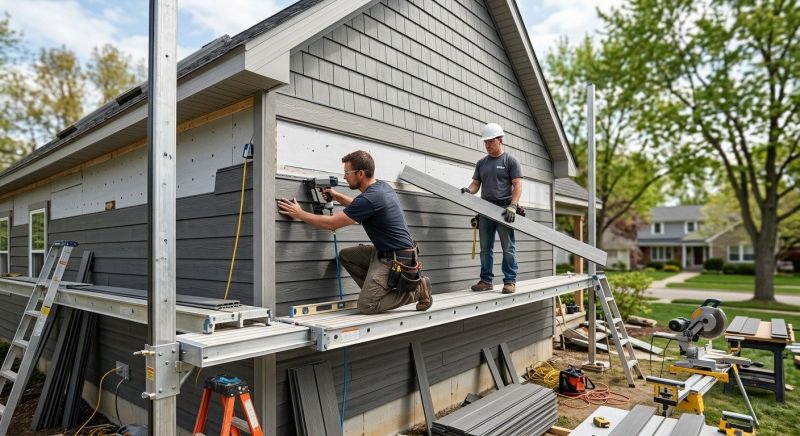 Composite Siding Installation in Suwanee, GA