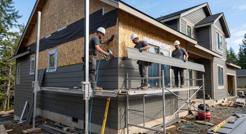 Engineered Siding Installation in White County, GA