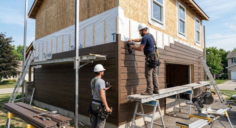 Faux Wood Siding Installation in Dawsonville, GA