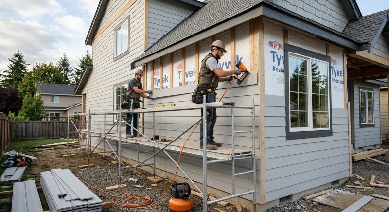 Fiber Siding Installation in Hoschton, GA