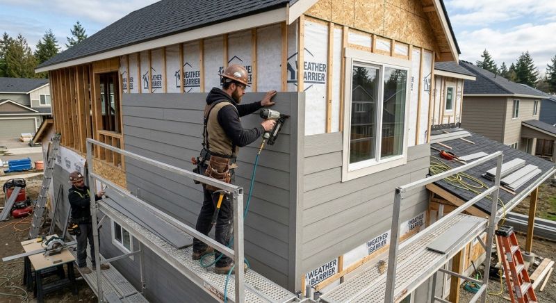 Fiber Siding Installation in Hall County, GA