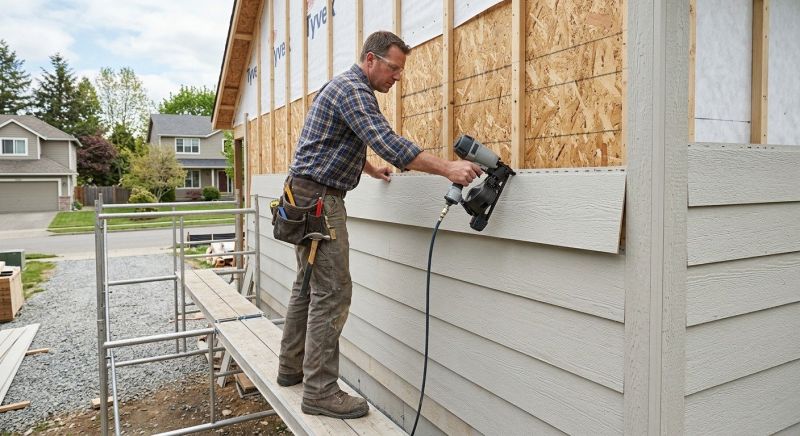 Fiberboard Siding Installation in Hall County, GA