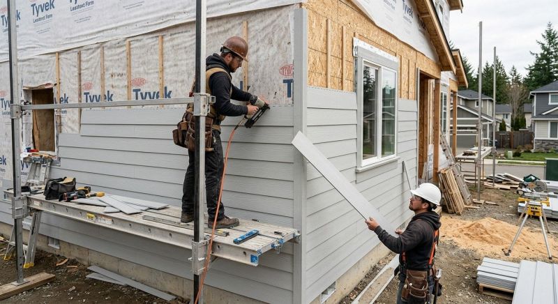 Fiberboard Siding Installation in Hall County, GA