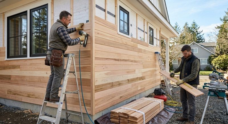 Hardwood Siding Installation in Cleveland, GA