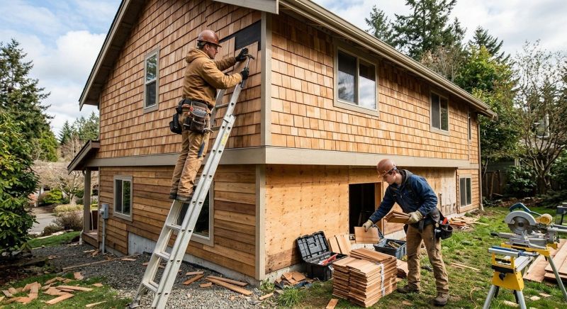 Hardwood Siding Installation in Dahlonega, GA