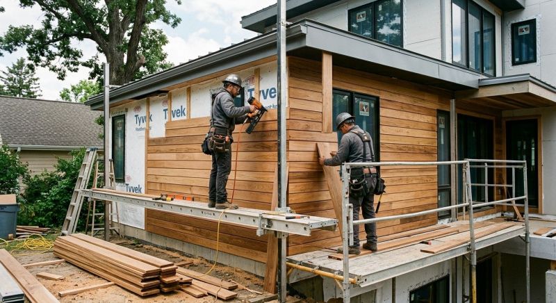 Hardwood Siding Installation in Flowery Branch, GA