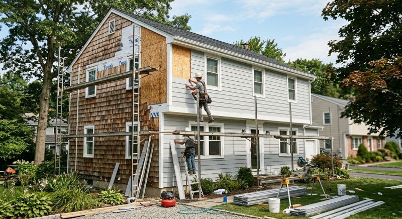 House Siding Installation in Maysville, GA