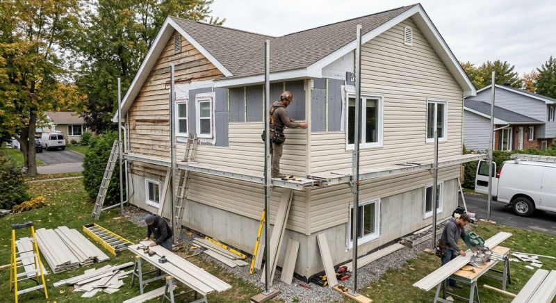 Insulated Siding Installation in Oakwood, GA
