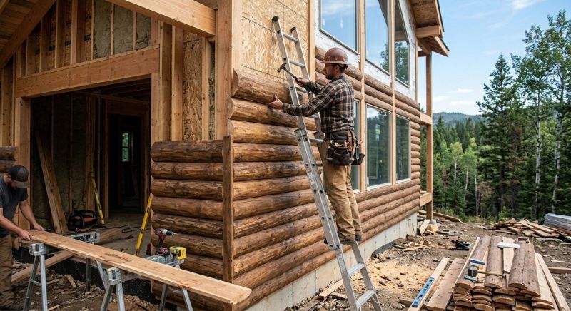 Log Siding Installation in Maysville, GA