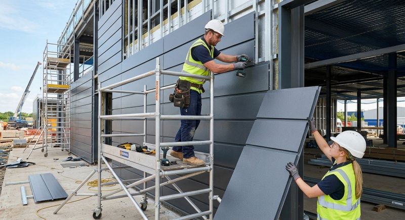 Metal Paneling Installation in Hall County, GA