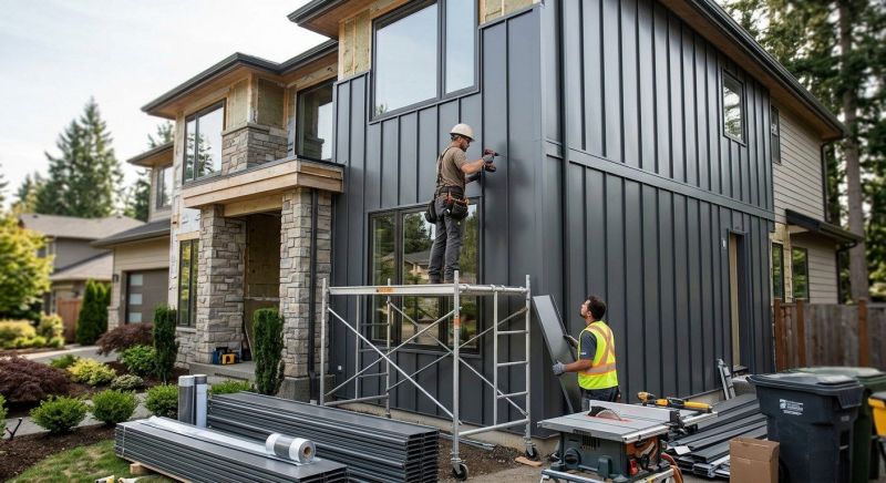 Metal Siding Installation in Hall County, GA