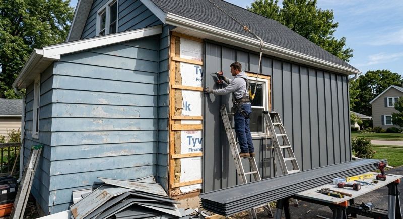 Metal Siding Replacement in Hoschton, GA
