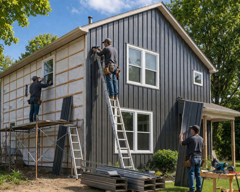 Metal Siding Replacement in Hall County, GA