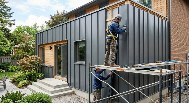 Metal Siding Replacement in Oakwood, GA