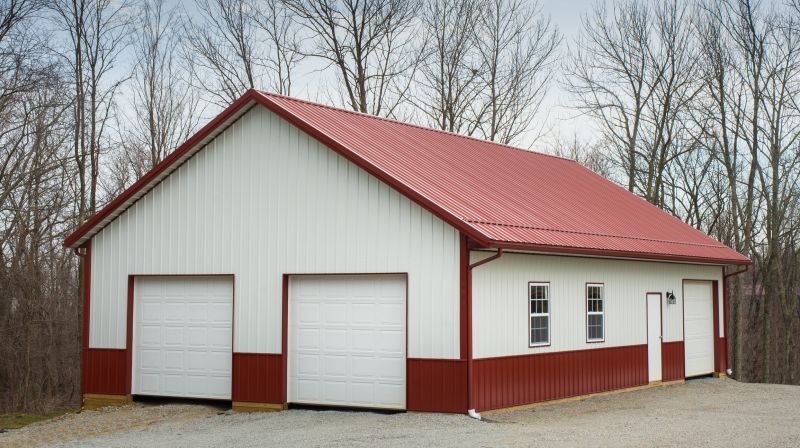 Pole Barn Siding Installation in Hall County, GA