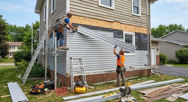 Polymer Siding Installation in Hall County, GA
