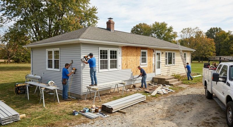 Residential Siding Replacement in Hall County, GA