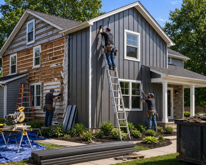 Residential Siding Replacement in Hall County, GA