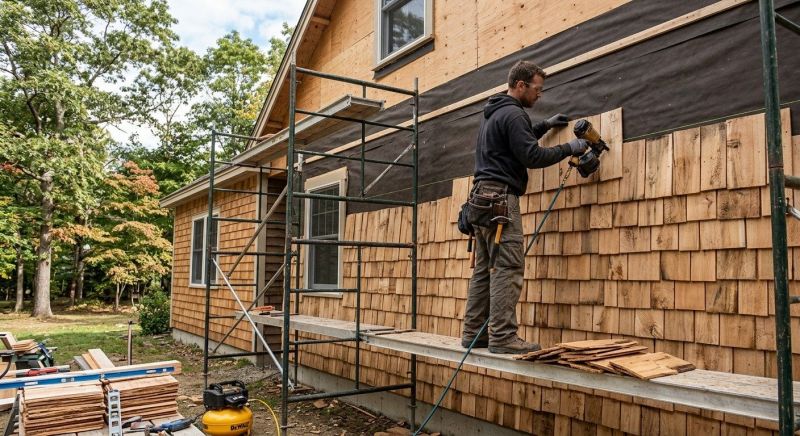 Shake Siding Installation in Hall County, GA