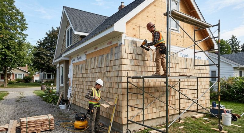 Shake Siding Installation in Hall County, GA