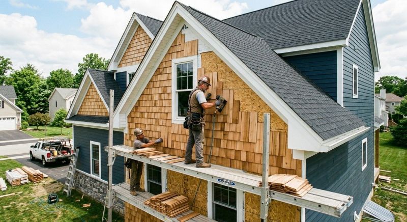 Shake Siding Installation in Lula, GA