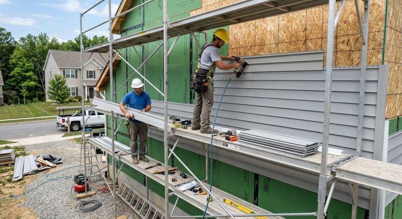 Siding Service in Flowery Branch, GA