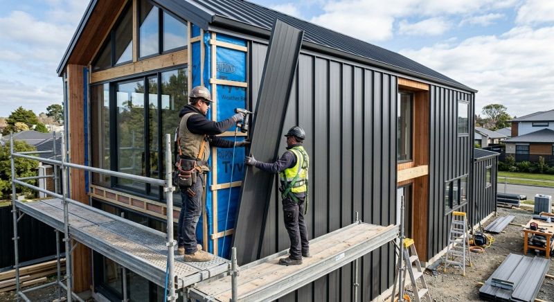 Steel Cladding Installation in Hall County, GA