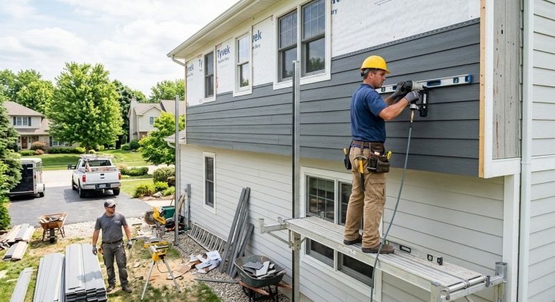 Synthetic Siding Installation in Hall County, GA