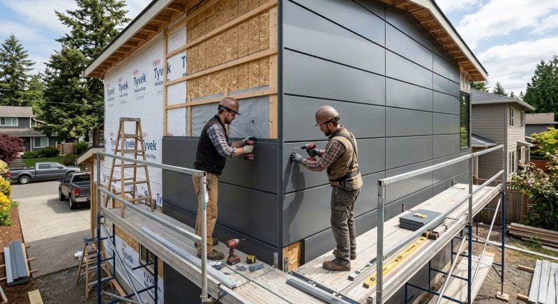 Tin Siding Installation in Hall County, GA