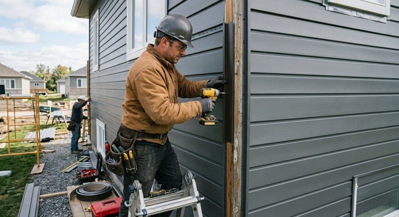 Tin Siding Installation in Hall County, GA