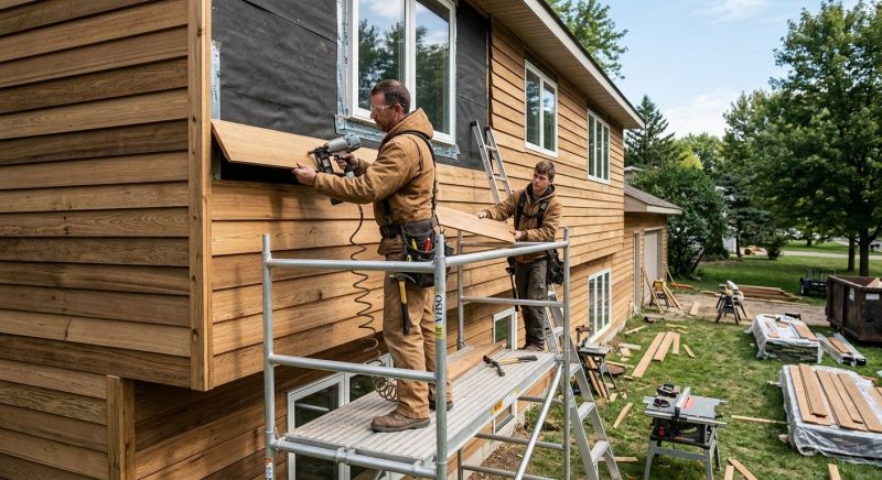 Wood Barn Siding Installation in Hall County, GA